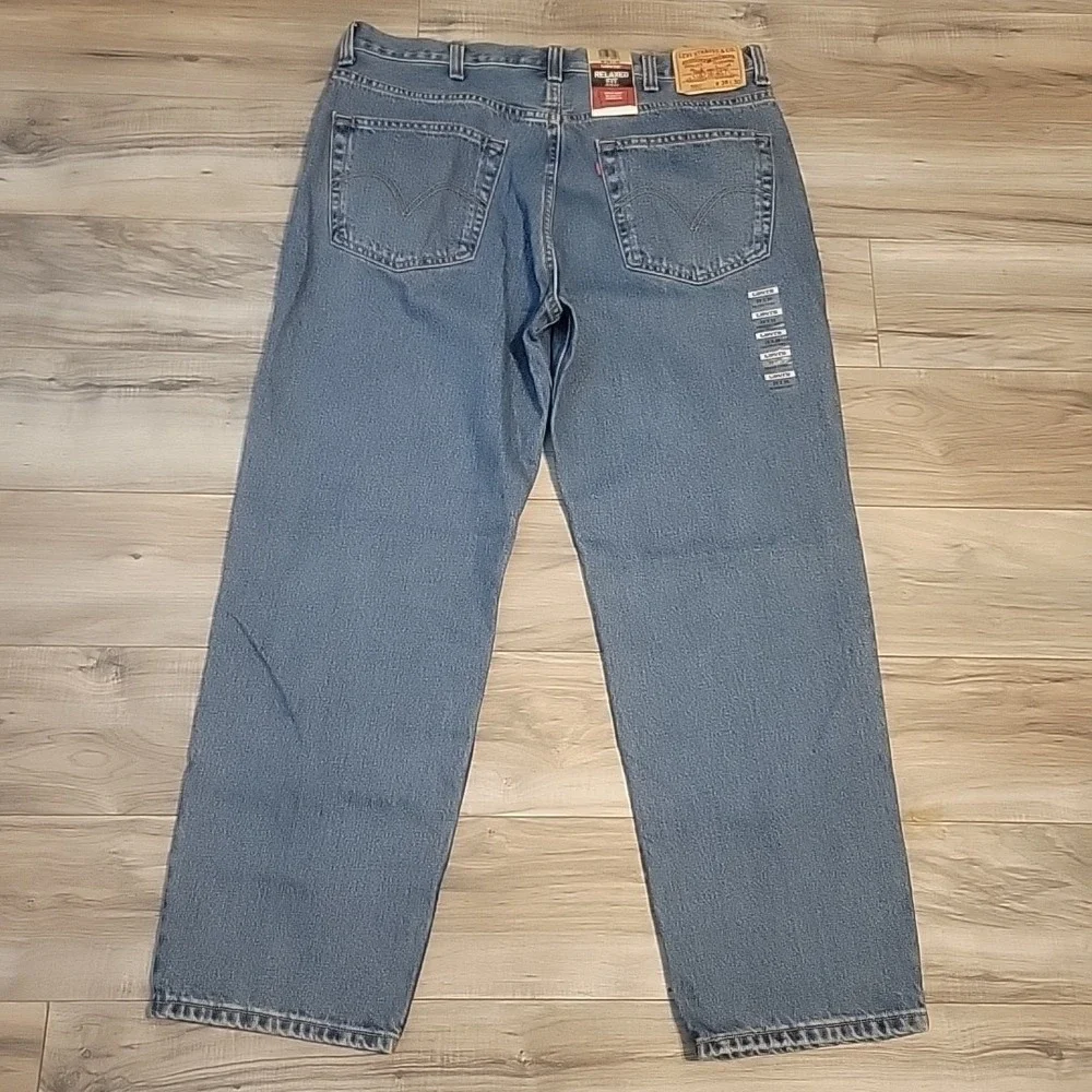 Levi's 550 Jeans Mens 38x30 Blue‎ Relaxed Fit Tapered Denim  NEW